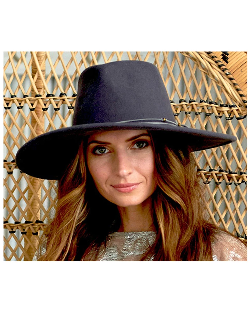 Nikki Beach Women's Gypsy Soul Felt Western Fashion Hat