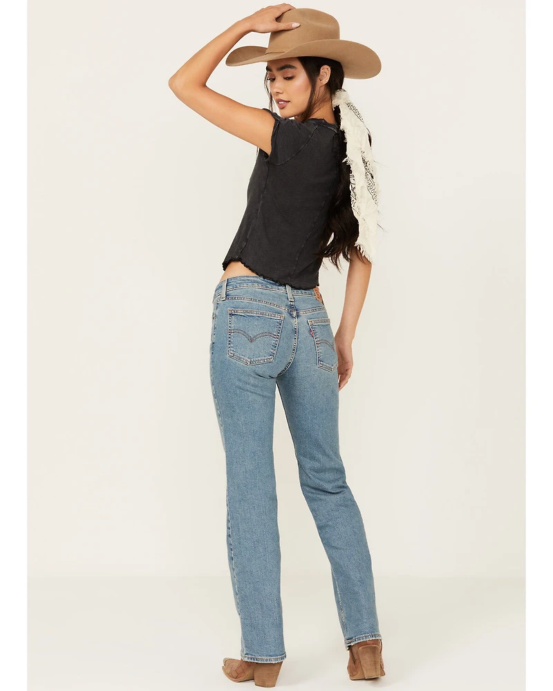 Levi's Superlow Medium Wash Stretch Bootcut Jeans
