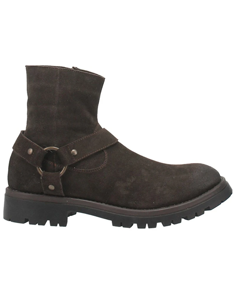 Dingo Men's Road Trip Ankle Boots - Round Toe