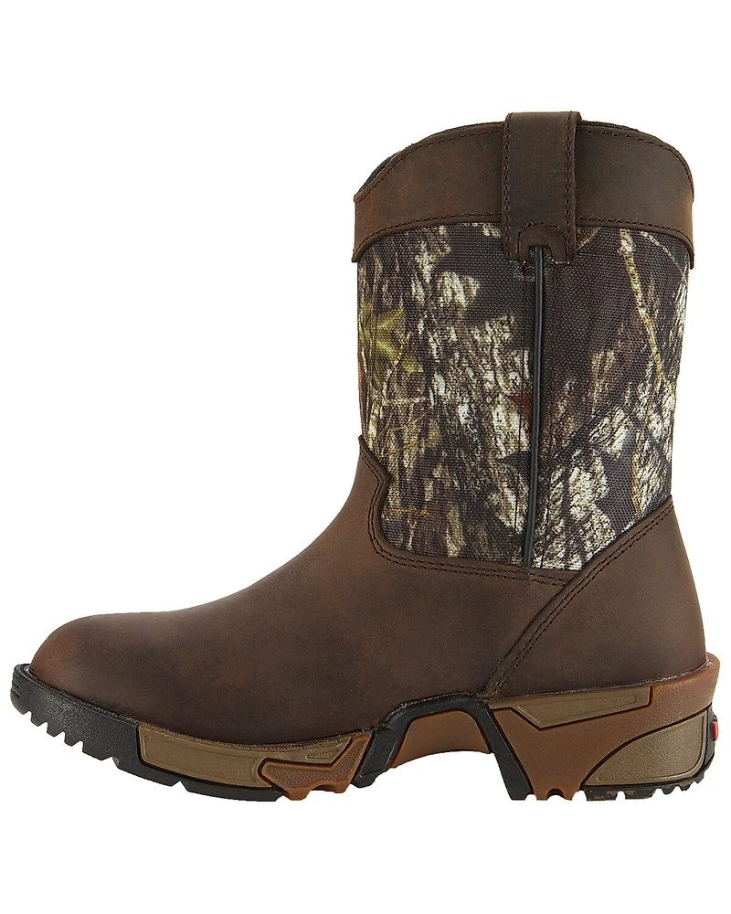 Rocky Boys' Southwestern Wellington Outdoor Boots - Round Toe