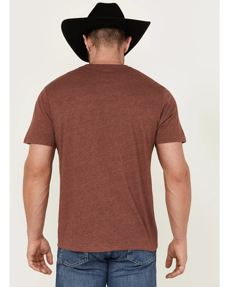 Wrangler Men's Basic Logo Short Sleeve Graphic Print T-Shirt