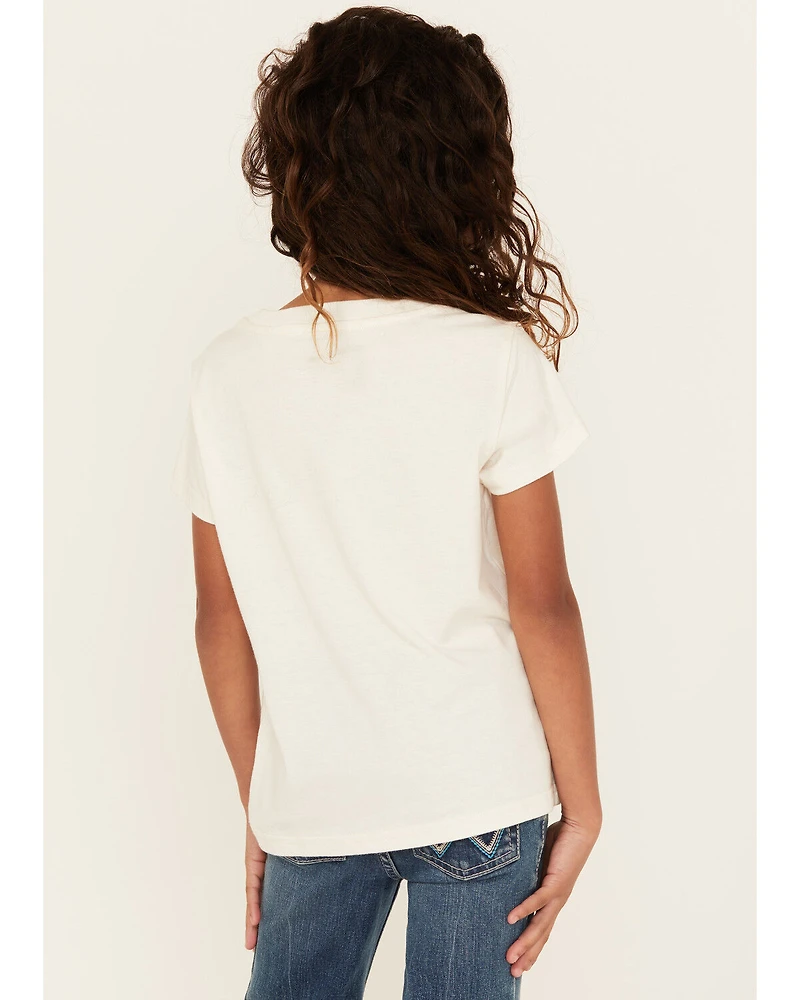 Shyanne Girls' Howdy Y'all Short Sleeve Graphic Tee