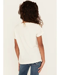 Shyanne Girls' Howdy Y'all Short Sleeve Graphic Tee