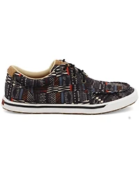 Twisted X Women's Kicks Lace Southwestern Sneaker - Moc Toe