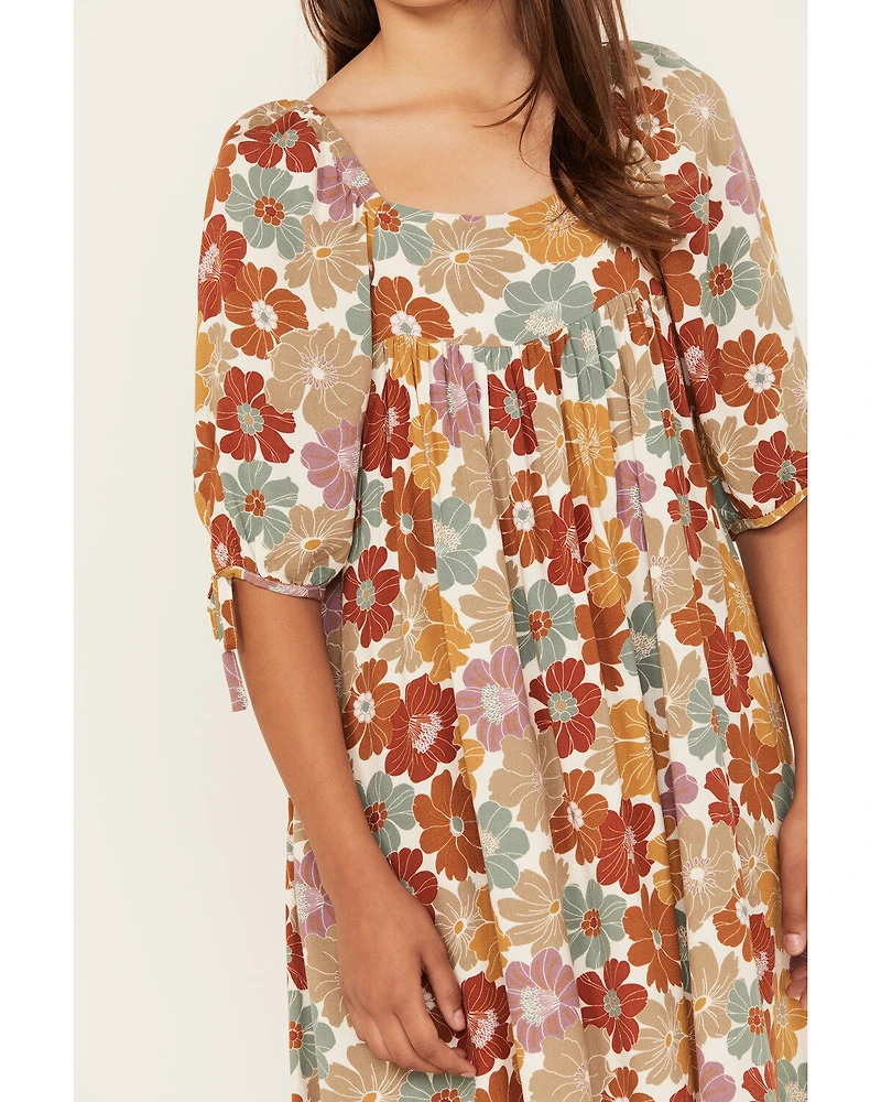 Hayden LA Girls' Floral Midi Dress