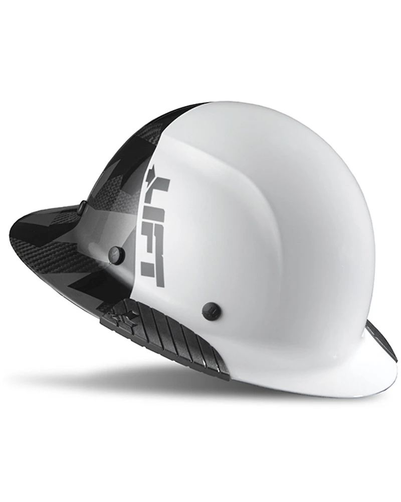 Lift Safety Dax Carbon ANSI-C, TYPE 1 Full Brim Hard Hat