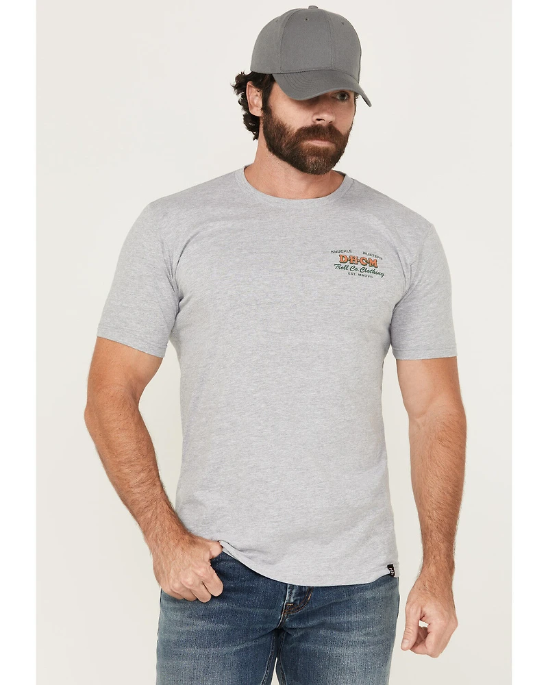 Troll Co Men's Knuckle Buster Short Sleeve Graphic T-Shirt