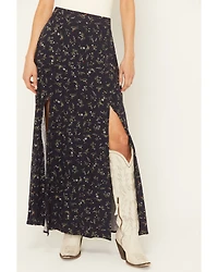 Idyllwind Women's Trinity Ditsy Floral Print Maxi Skirt