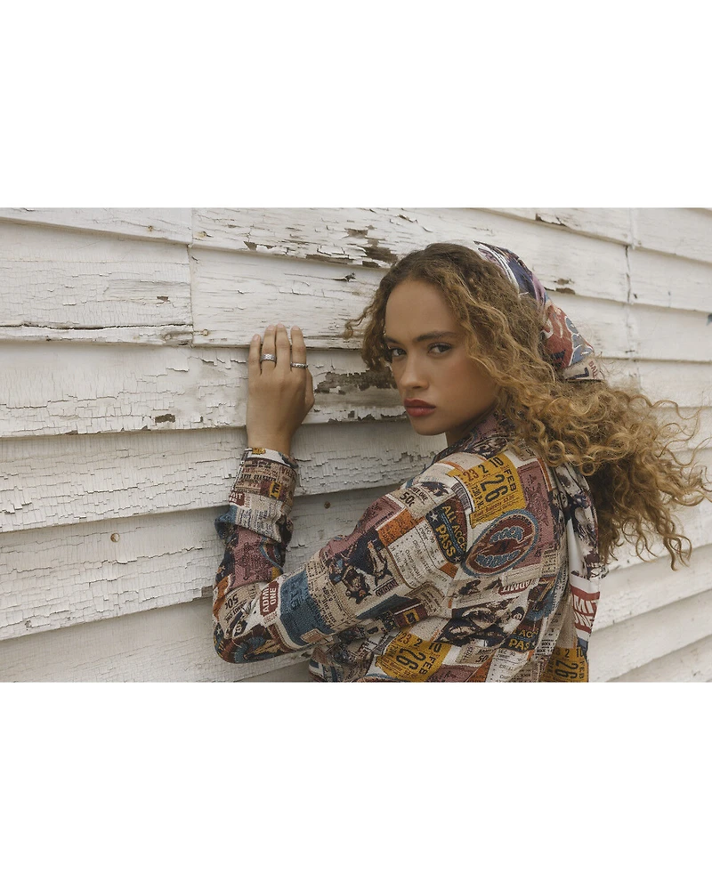 Idyllwind Women's Rodeo Ticket Featherlight Long Sleeve Snap Western Shirt