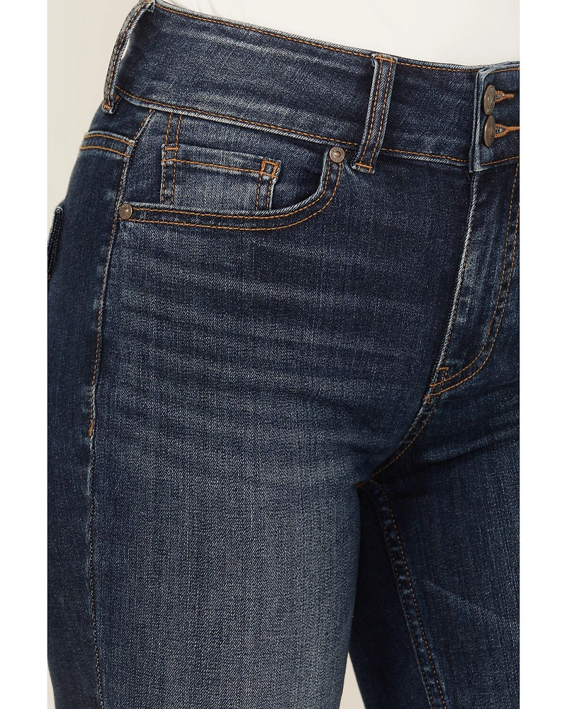 Shyanne Women's Celeste High Rise Bootcut Stretch Denim Jeans