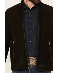 Scully Men's Suede Zip Jacket