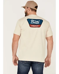 Brixton Men's Linwood Logo Graphic Standard T-Shirt