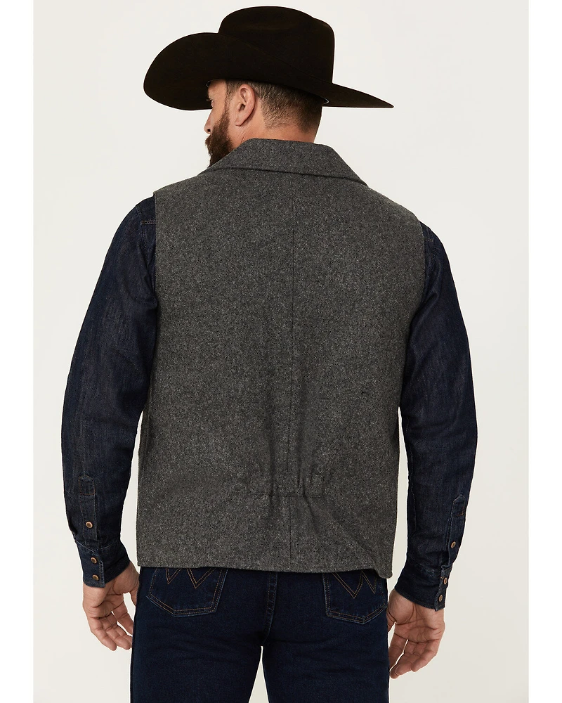 Panhandle Slim Men's Heathered Wool Vest