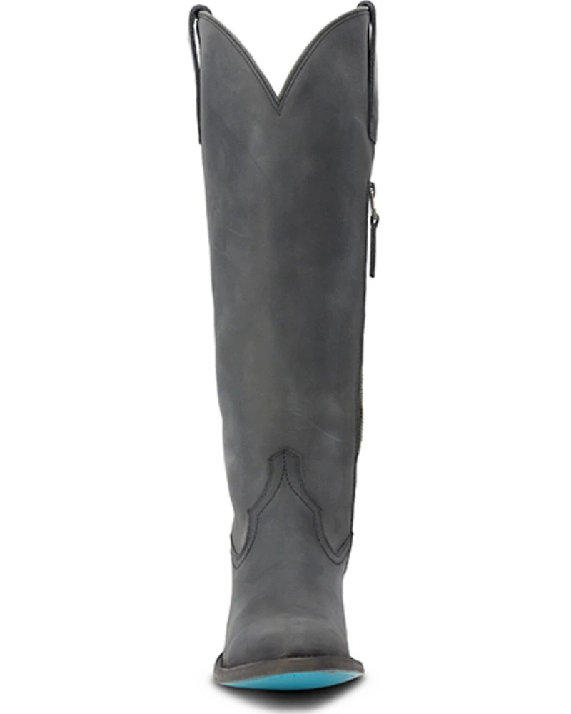 Lane Women's Plain Jane Tall Western Boots - Round Toe