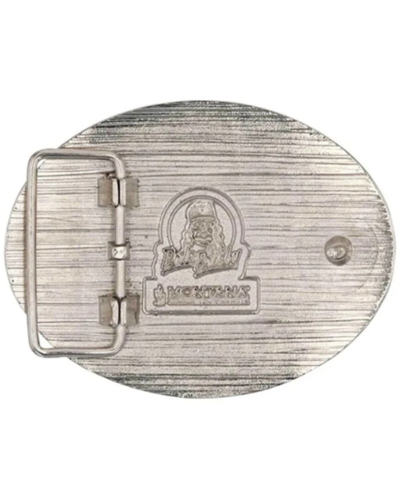 Montana Silversmiths Men's Dale Brisby Rodeo Blues Attitude Buckle