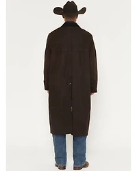 Blue Ranchwear Men's Briscoe Waxed Canvas Duster Western Overcoat