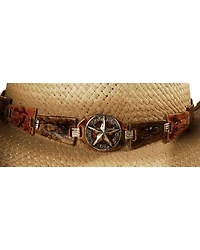 Bullhide Men's Star Central Straw Hat
