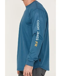 Cody James Men's FR Logo Long Sleeve Work T-Shirt