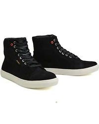 Milwaukee Leather Men's Vintage High-Top Reinforced Street Riding Waterproof Shoes - Round Toe
