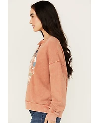 Cleo + Wolf Women's Country Life Wash Graphic Sweatshirt