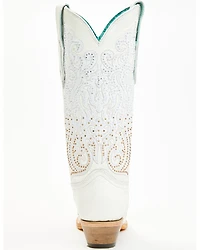 Corral Women's Crystal Embroidered Western Boots - Snip Toe