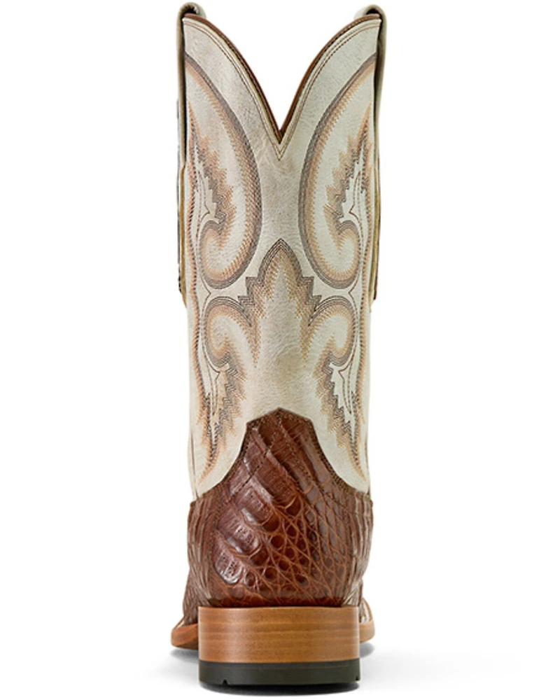 Ariat Men's Exotic Caiman Classic Callen Western Boots - Broad Square Toe