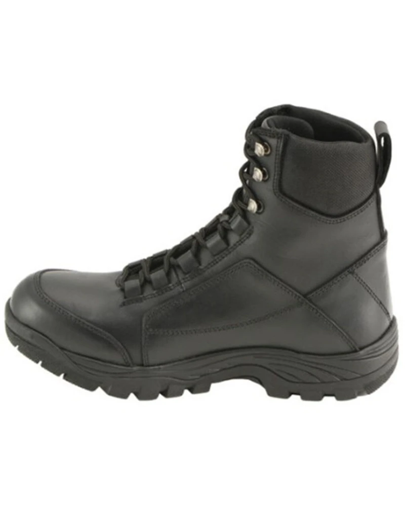 Milwaukee Leather Men's Lace-Up Tactical Boots - Soft Toe
