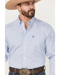 Ariat Men's Otello Geo Print Wrinkle Free Long Sleeve Button-Down Western Shirt