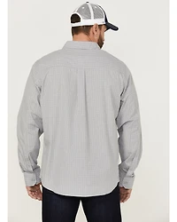Brothers and Sons Men's Small Plaid Long Sleeve Button Down Western Shirt
