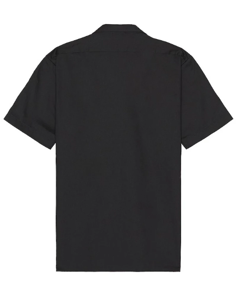 Dickies Men's Solid Twill Short Sleeve Button-Down Work Shirt - Big