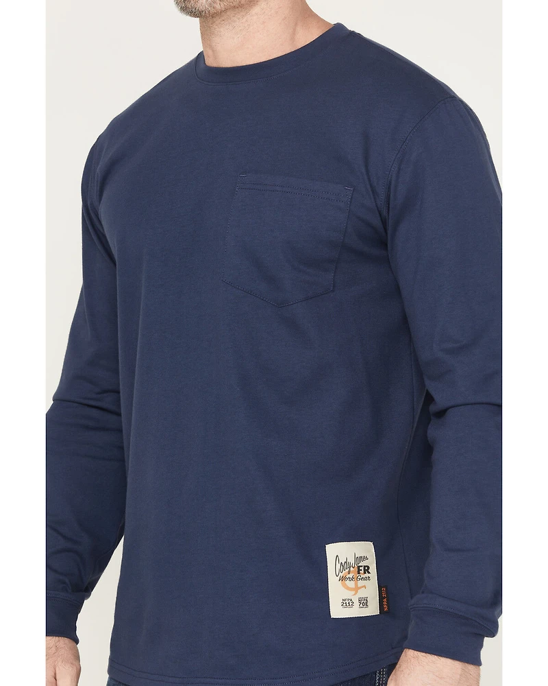 Cody James Men's FR Eagle Long Sleeve Graphic Work Shirt