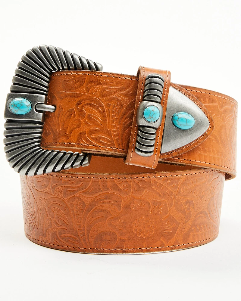 Shyanne Women's Embossed Buckle Belt