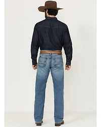 Ariat Men's M2 Prince Arcadia Medium Wash Relaxed Bootcut Stretch Denim Jeans - Big