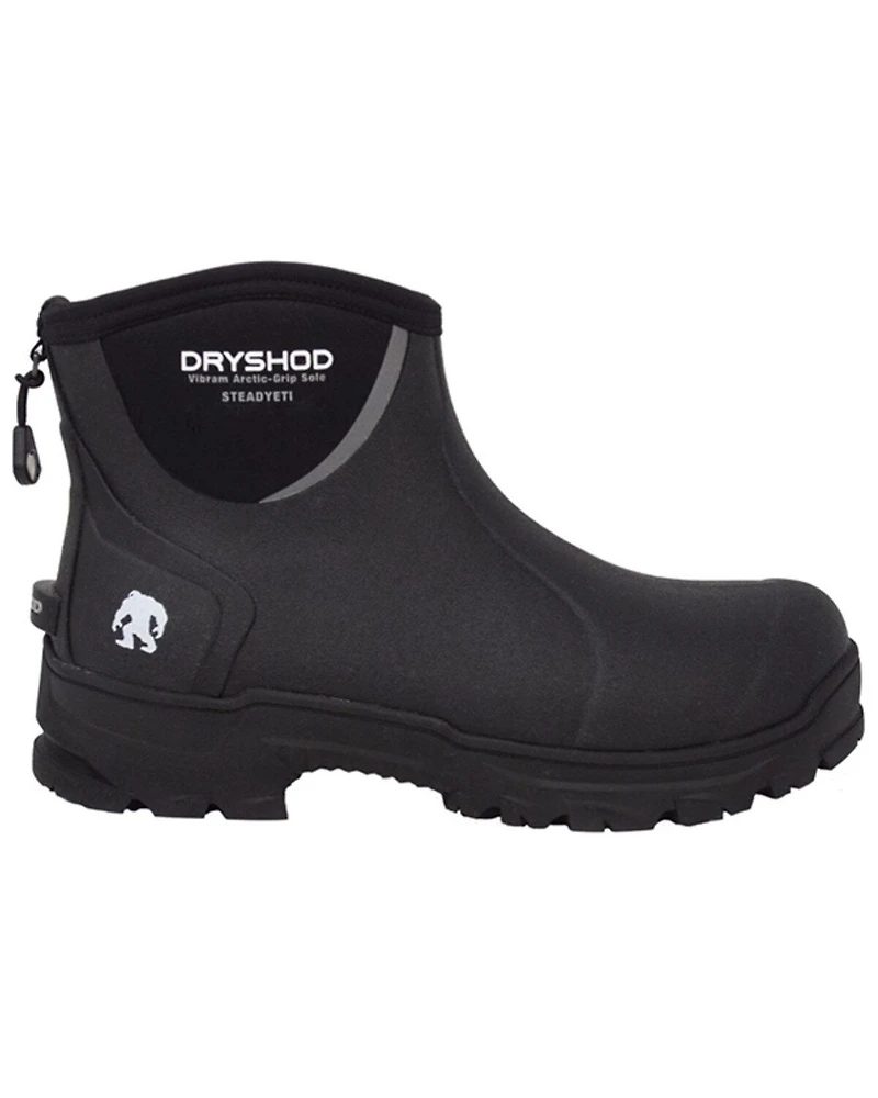 Dryshod Men's Steadyeti Vibram Arctic Grip Waterproof Ankle Boots - Round Toe