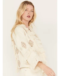 Shyanne Women's Fringe Embellished Jacket