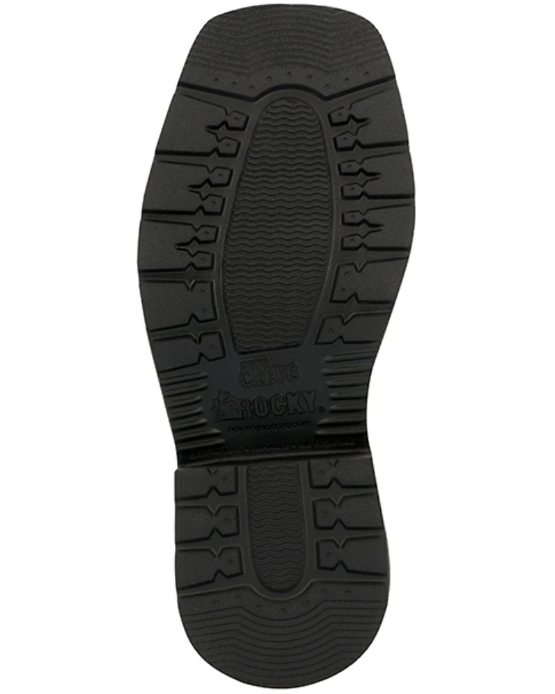 Rocky Boys' Monocrepe Western Boots