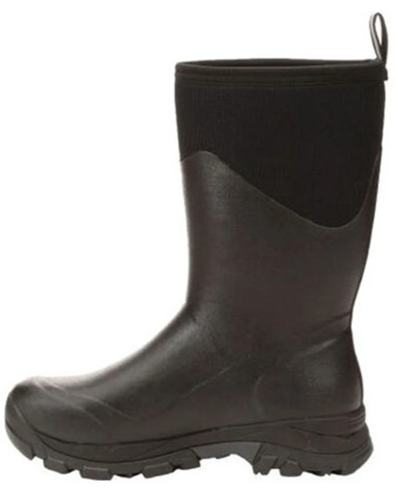 Muck Boots Men's Arctic Ice Mid + Vibram Grip Work - Round Toe