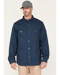 Hawx Men's Weathered Ripstop Snap Shirt Jacket