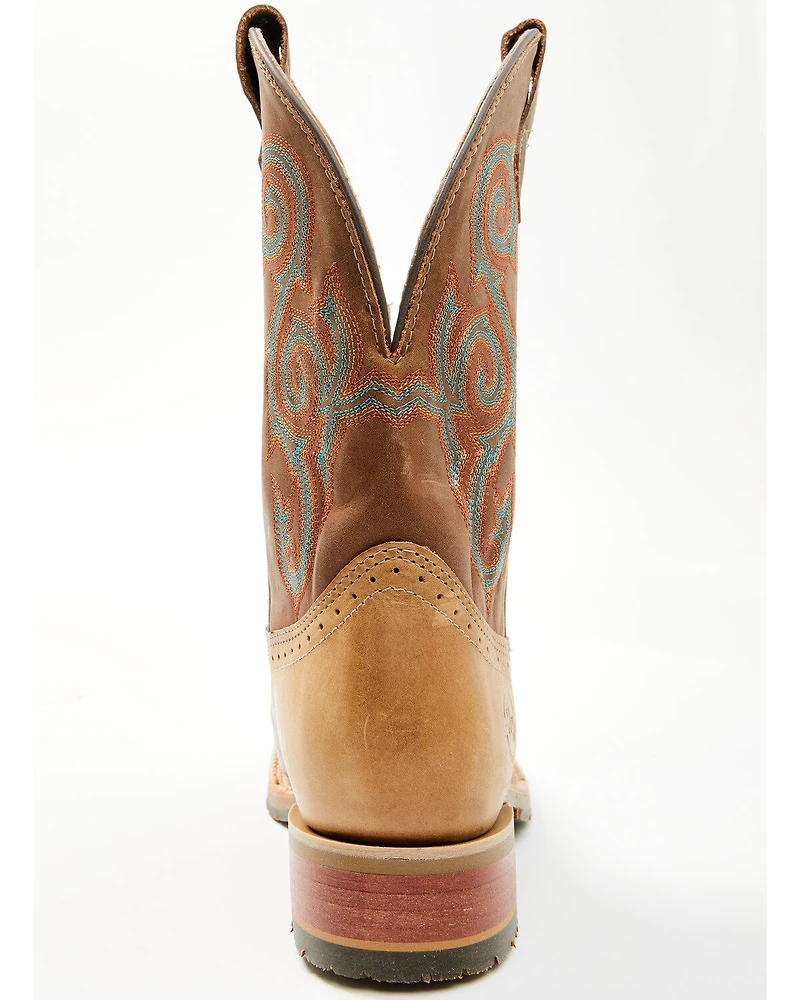 Double H Men's 11" Domestic I.C.E.™ Performance Western Boots - Broad Square Toe