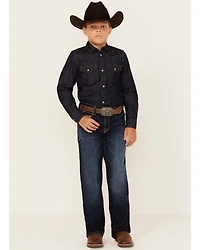Ariat Boys' B4 Relaxed Bootcut Stretch Denim Jeans
