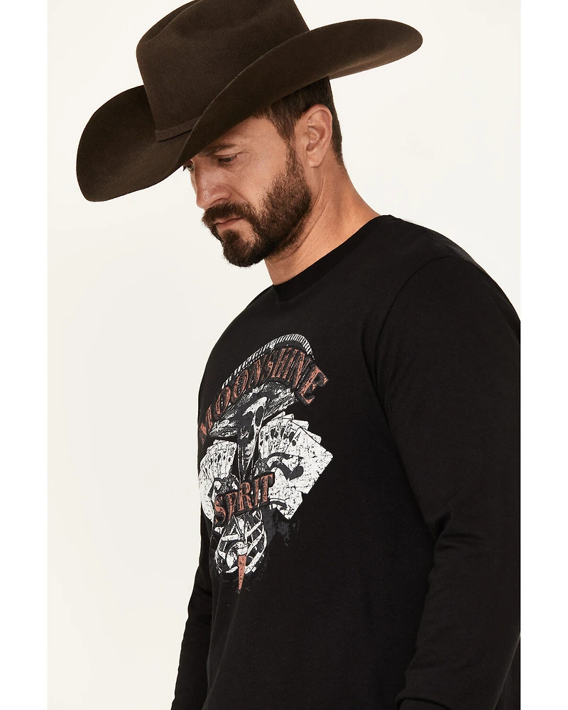Moonshine Spirit Men's Marichi Long Sleeve Graphic T-Shirt