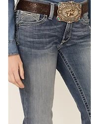 Ariat Women's Denim Rainstorm Straight Leg Riding Jeans