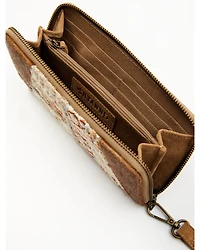 Shyanne Women's Boho Patched Wallet