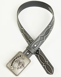 Cody James Boys' Deacon Rodeo Wild Buckle Belt