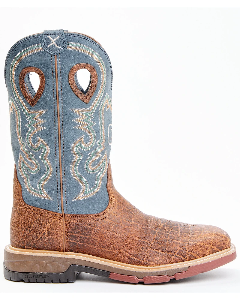 Twisted X Men's Brown Western Work Boots - Alloy Toe