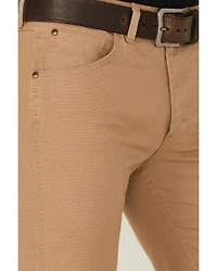 Wrangler Men's Tough Comfort Performance Slim Straight Canvas Jeans