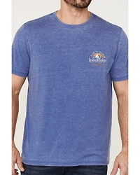 Flag & Anthem Men's Long Ridge Whiskey Burnout Graphic T-Shirt