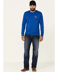 Hooey Men's Captain Logo Long Sleeve T-Shirt