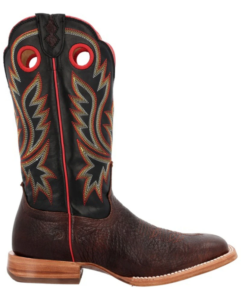 Durango Men's PRCA Collection Shrunken Bullhide Western Boots - Broad Square Toe