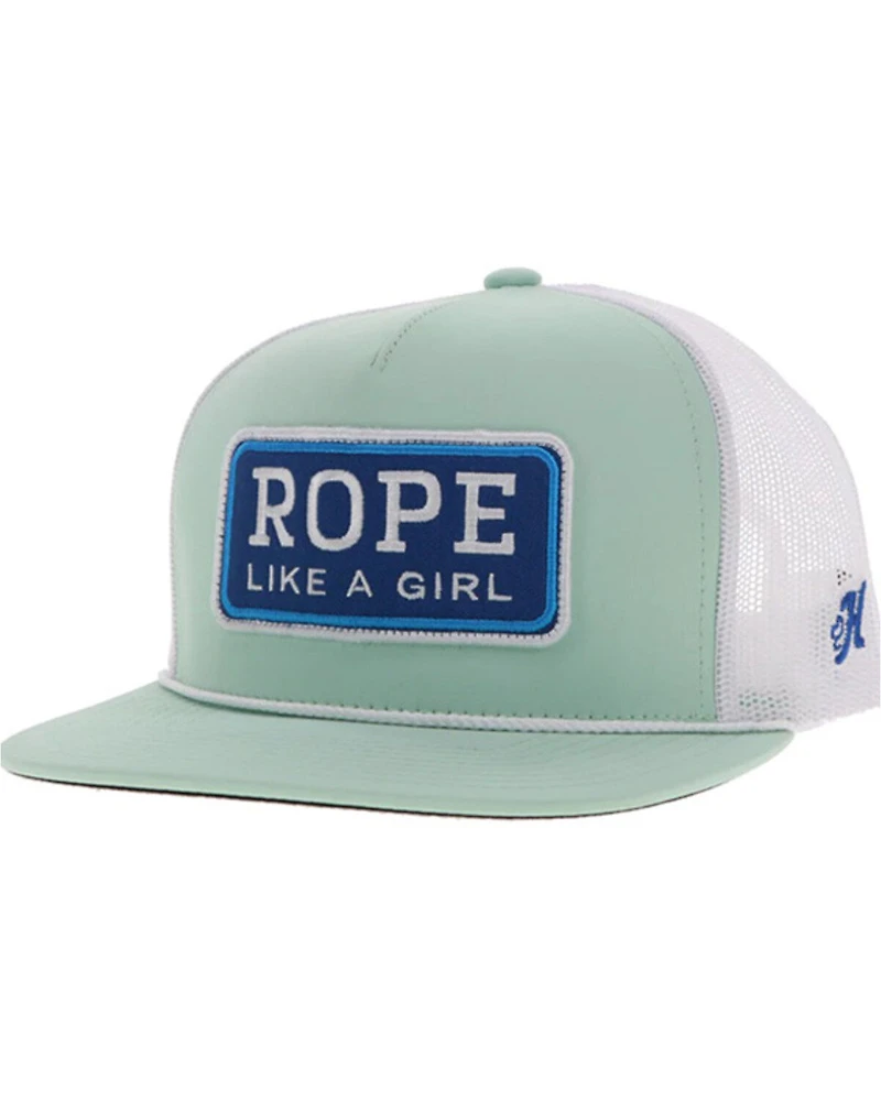 Hooey Women's Rope Like A Girl Mesh Back Trucker Cap